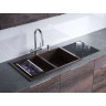 Мойка OMOIKIRI BOSEN 80-2-DC Tetogranit/темный шоколад 4993840